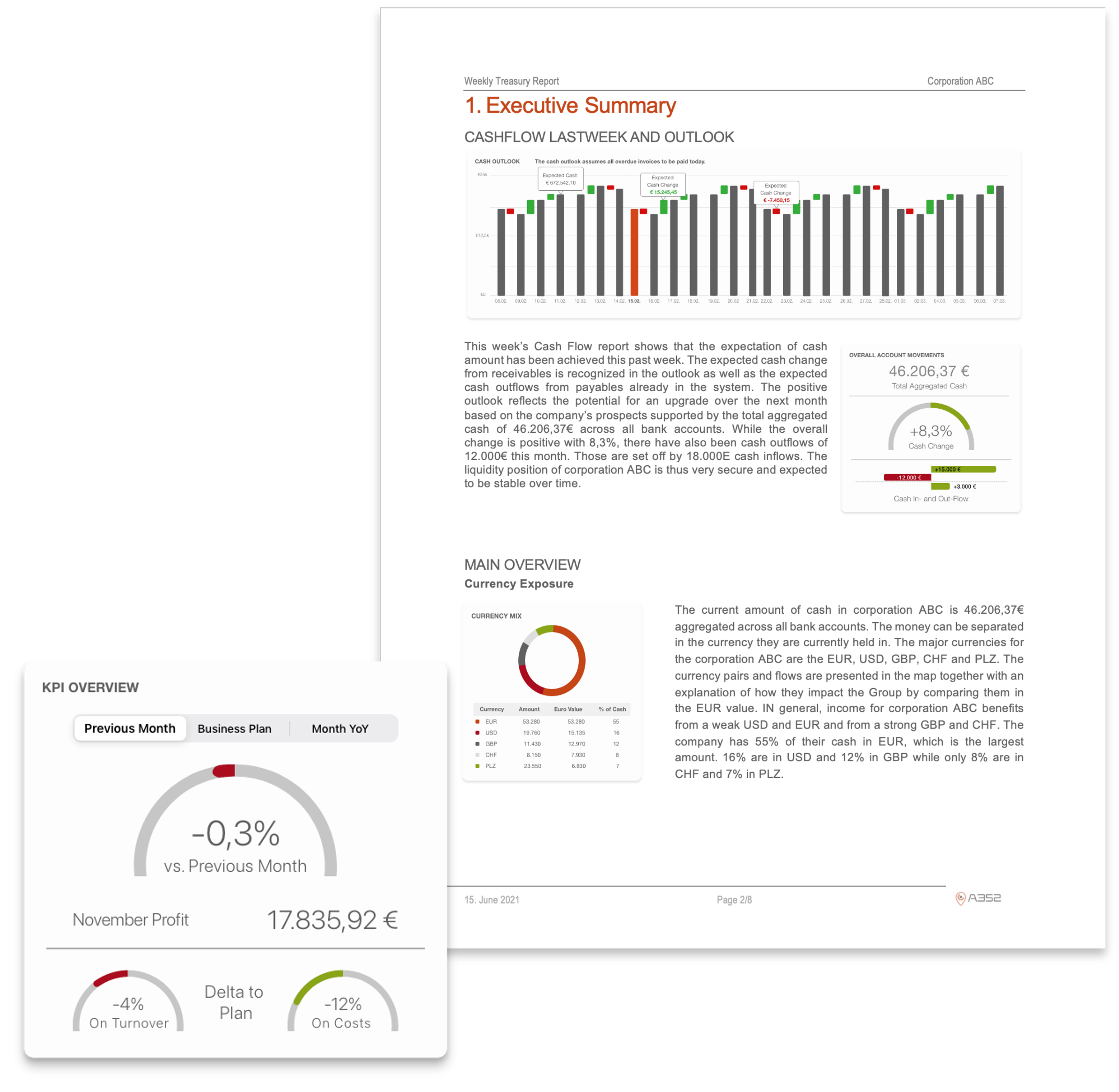 screenshot of Financial Navigator